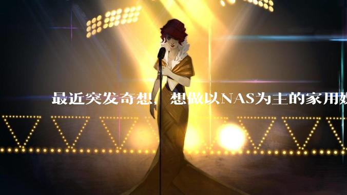 最近突发奇想，想做以NAS为主的家用媒体中心。下面是我做的一个草图，各位大神看看可行吗？