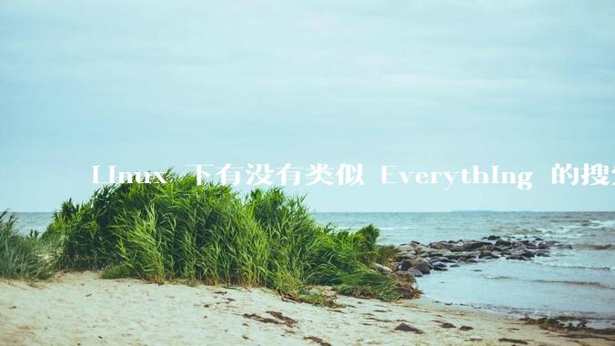 Linux 下有没有类似 Everything 的搜索工具？