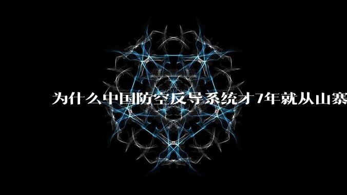 为什么中国防空反导系统才7年就从山寨到全面原创且超越了俄罗斯？